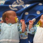 Поздравление с рождением двойни мальчика и девочки